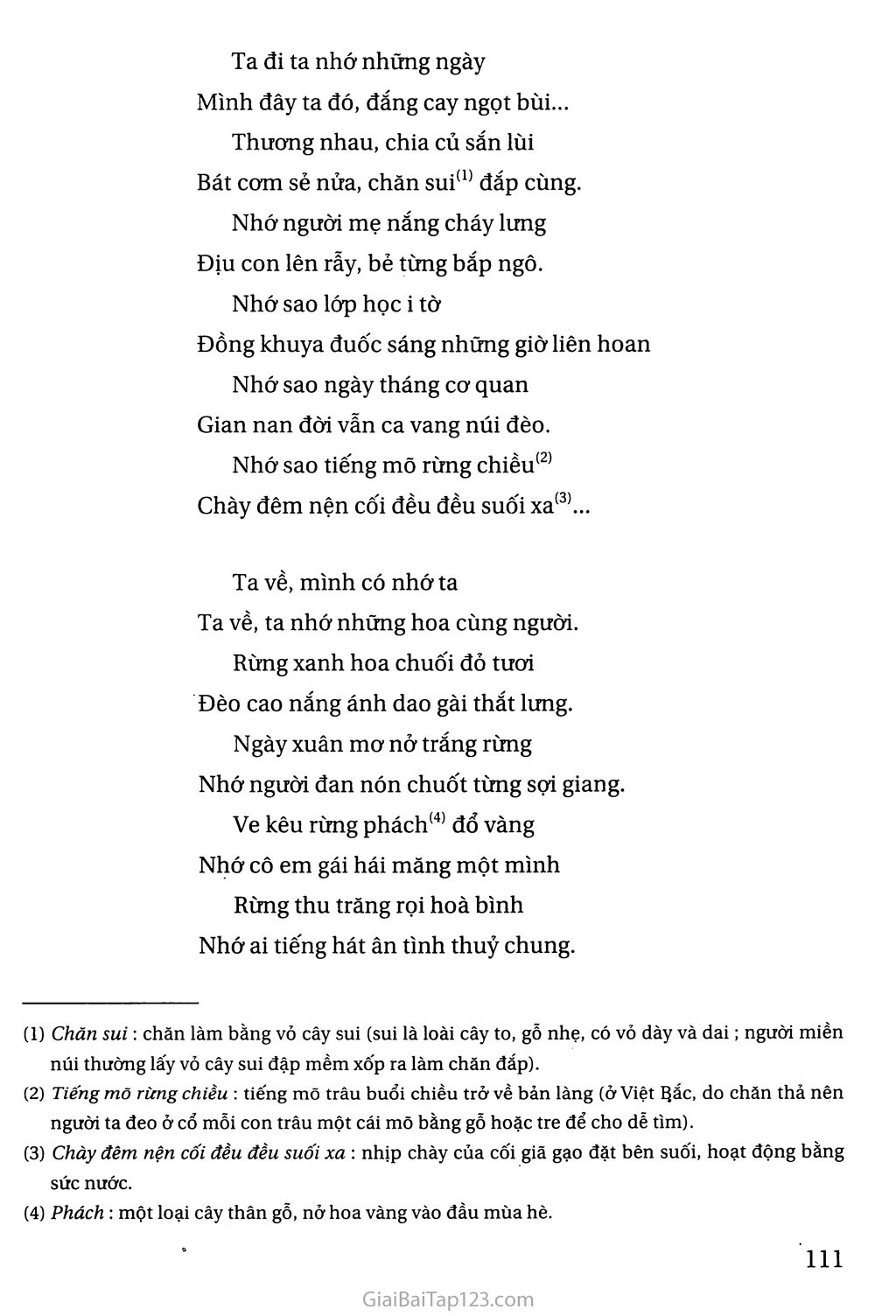 Khổ 1 Việt Bắc: Giải nghĩa và phân tích Gallery 2