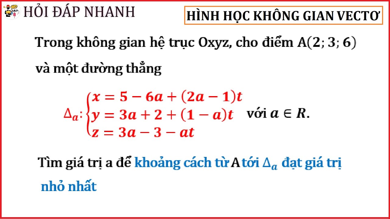 Công thức tính khoảng cách lớp 12 Gallery 2