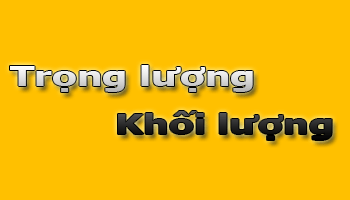 Trọng lượng là gì? Gallery 1