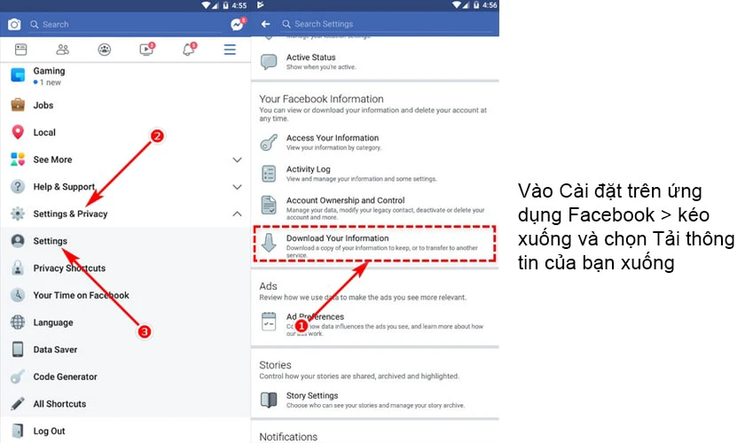 Khôi phục bài viết đã xóa vĩnh viễn trên Facebook