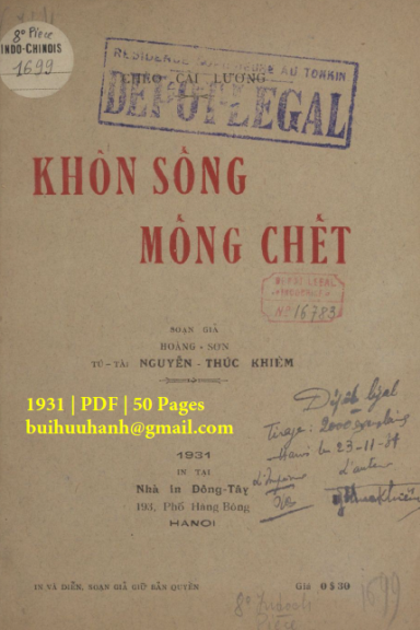 Khôn Sống Mống Chết