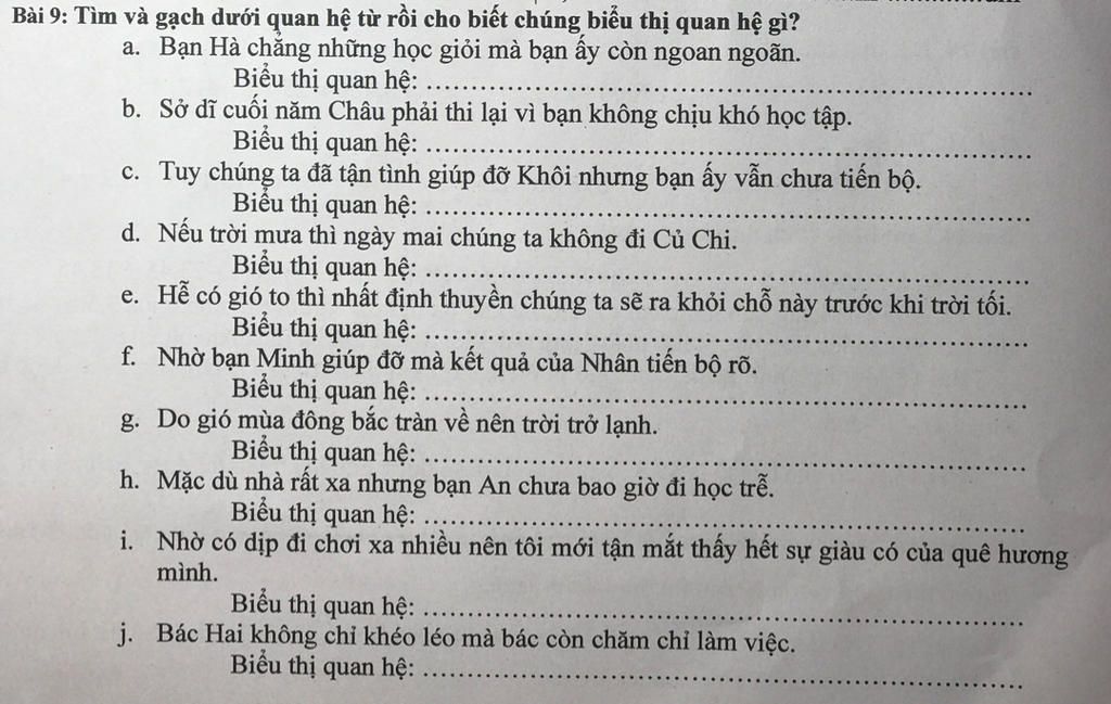 Không chỉ mà còn biểu thị quan hệ gì?