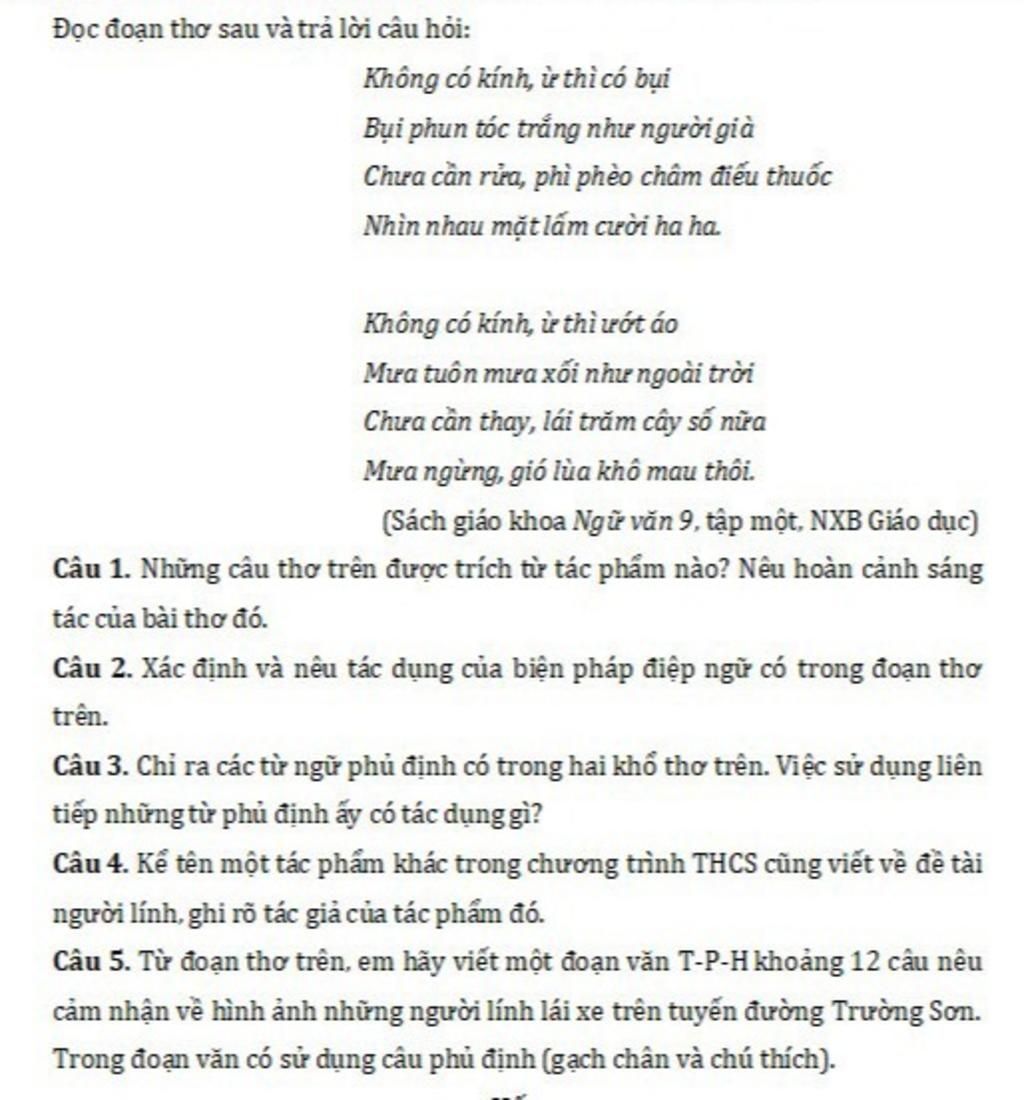 Không có kính ừ thì có bụi