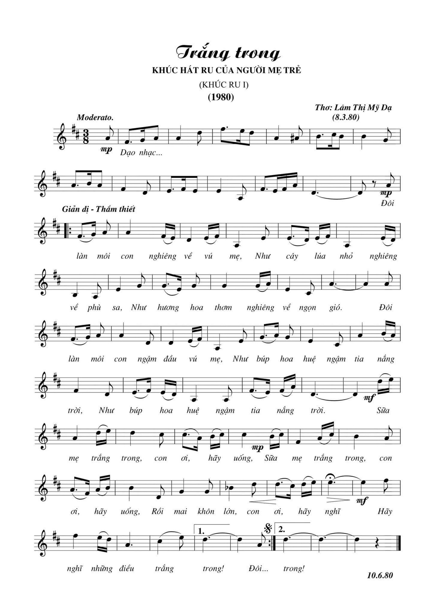 Khúc Hát Ru Của Người Mẹ Trẻ