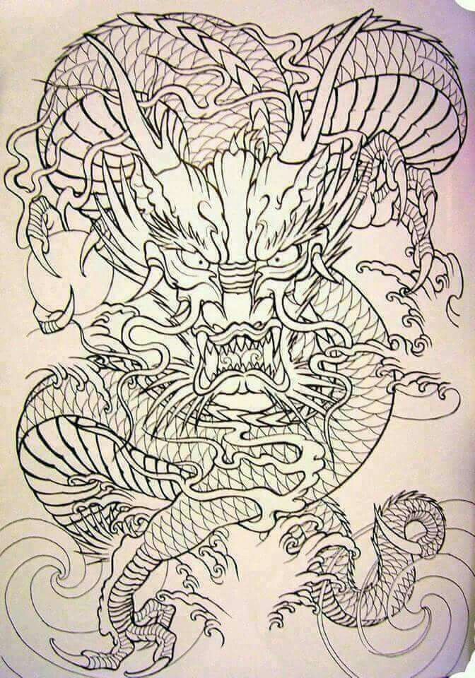 Khung Hình Xăm Rồng
