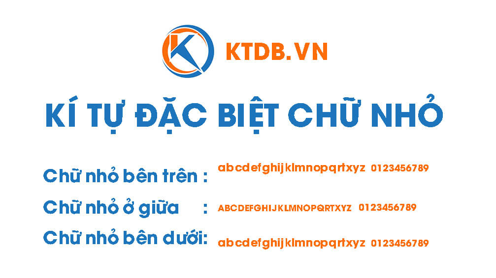 Kí tự chữ bé Gallery 2