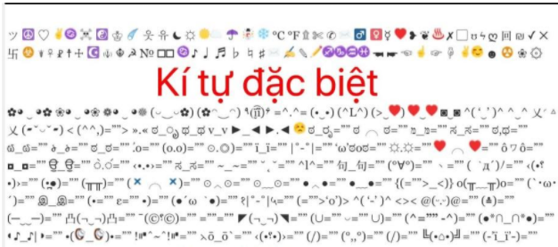 Kí tự đặc biệt ác quỷ