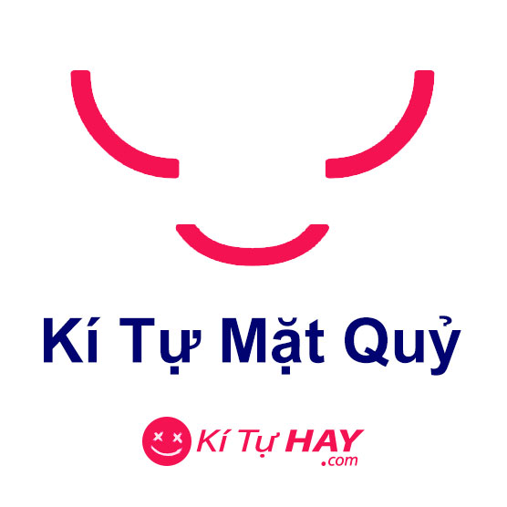 Kí tự mặt quỷ😈