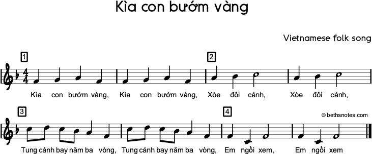 Kìa con bướm vàng kìa con bướm vàng