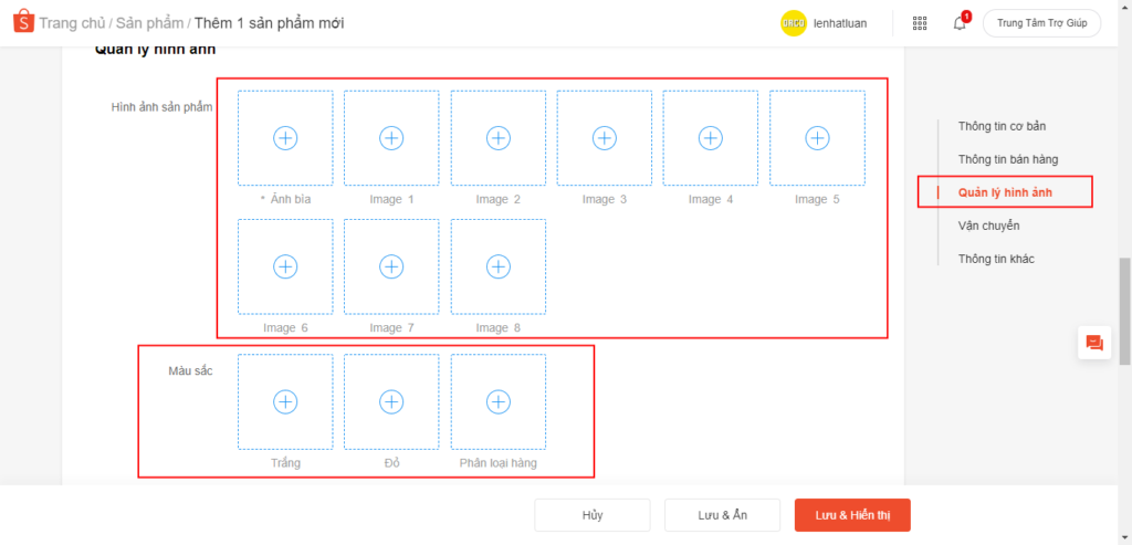 Kích thước ảnh bìa Shopee chuẩn nhất 2024
