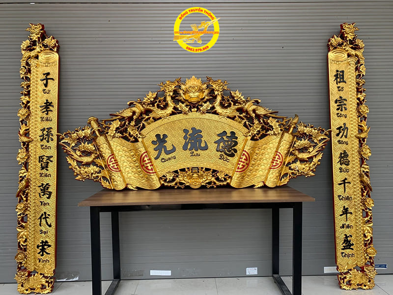 Kích Thước Hoành Phi Câu Đối Chuẩn