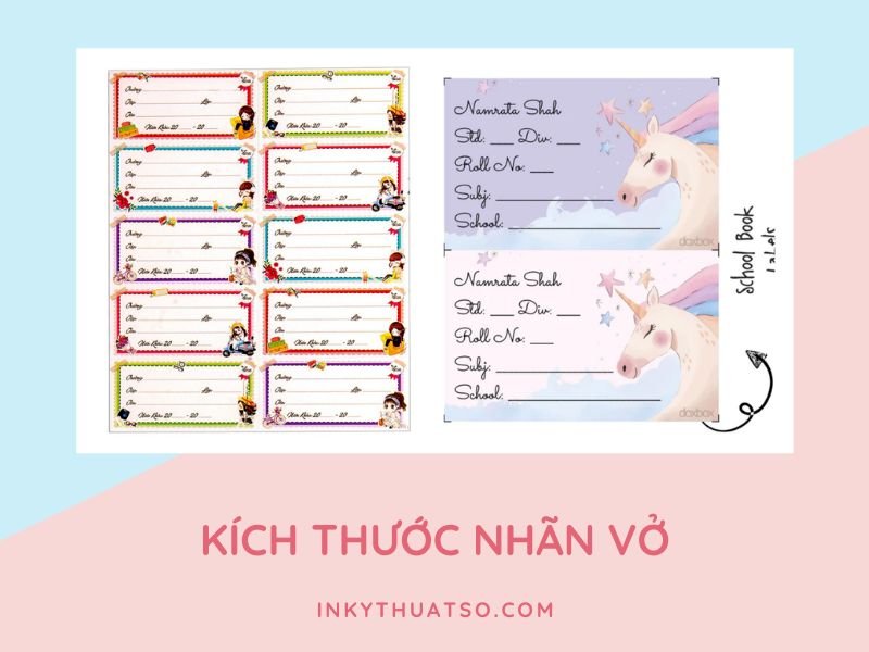 Kích Thước Nhãn Vở Gallery 2