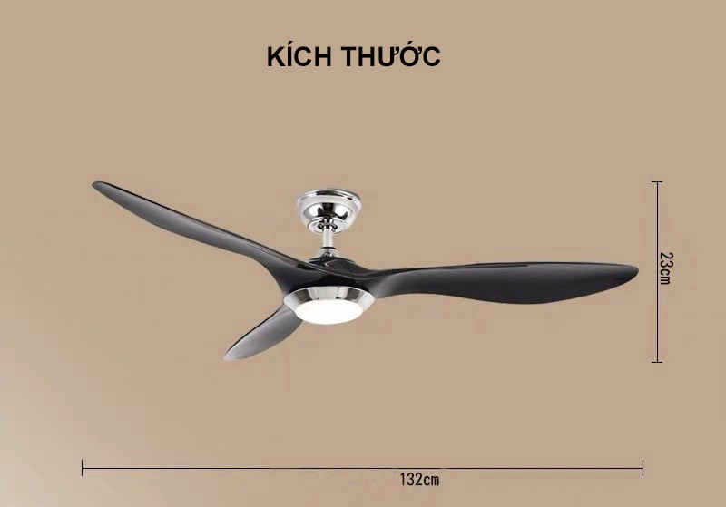 Kích thước quạt trần: Hướng dẫn chọn quạt phù hợp với không gian nhà bạn Gallery 2
