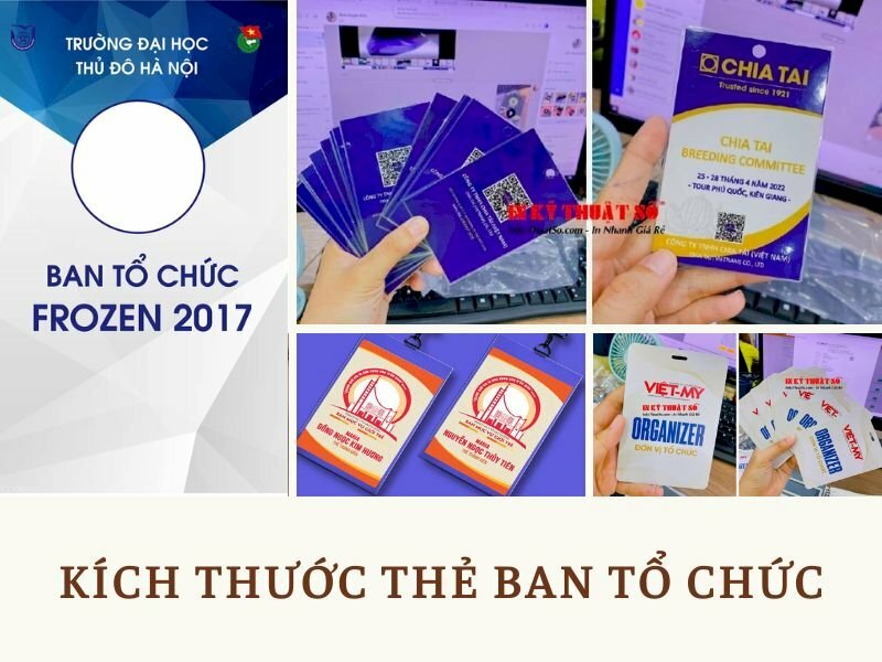 Kích Thước Thẻ Đeo Sự Kiện