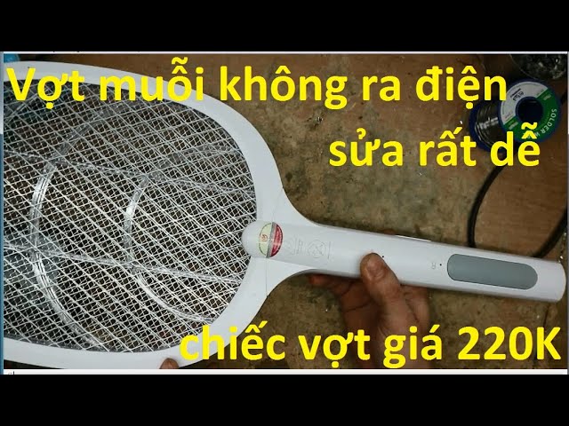 Cách sửa vợt muỗi không nổ Gallery 2