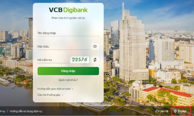 Cài đặt tiếng Việt cho Vietcombank Gallery 2