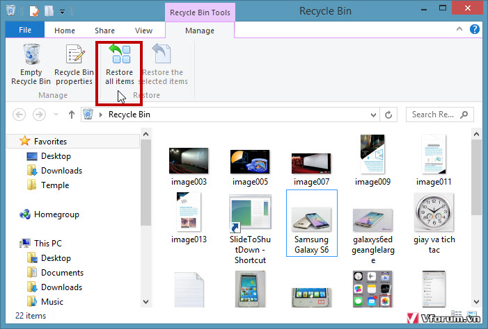 Khôi phục file Word đã xóa Gallery 1
