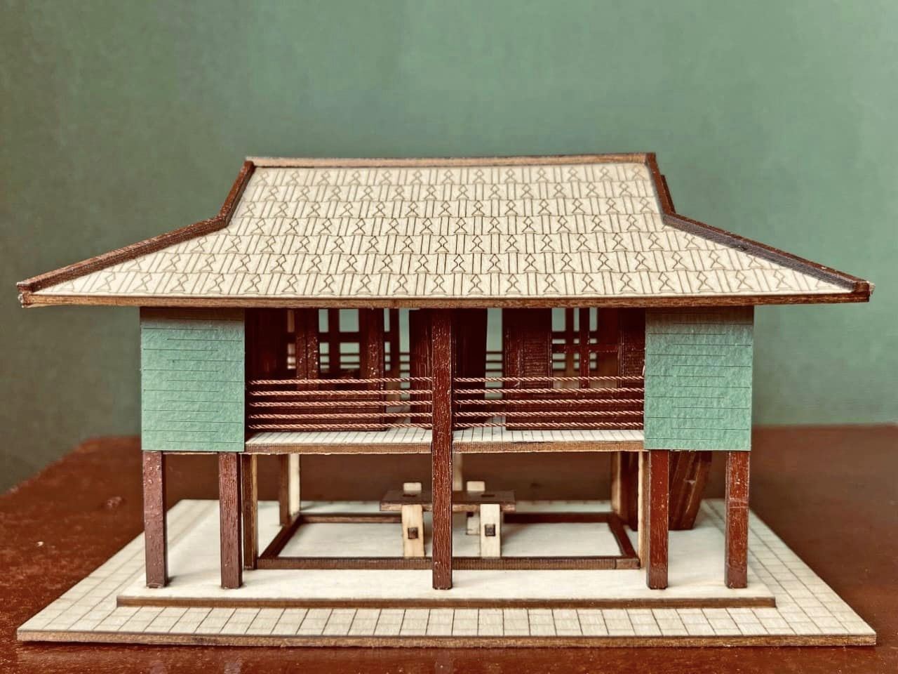 Vẽ Nhà Sàn Bác Hồ Gallery 1