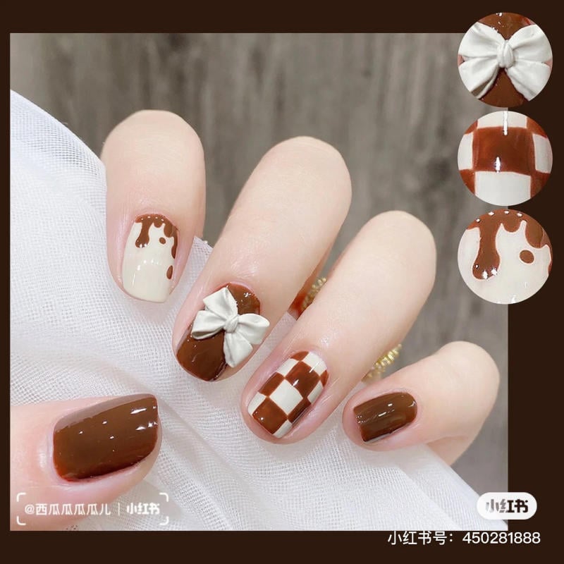 Mẫu Móng Tay Đẹp Nhẹ Nhàng Cho Da Ngăm Gallery 2