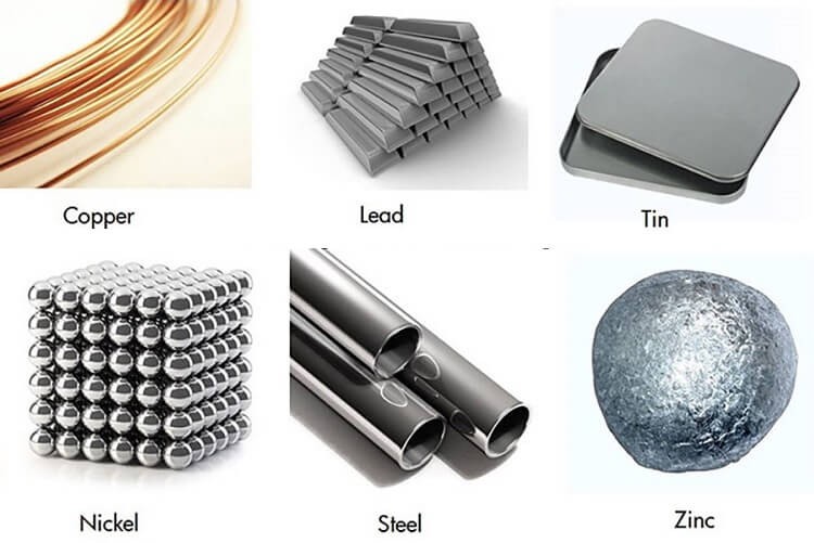Kim loại gồm những gì?