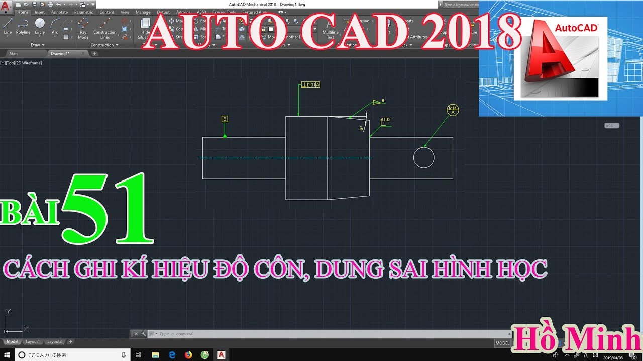 Ký hiệu độ trong CAD