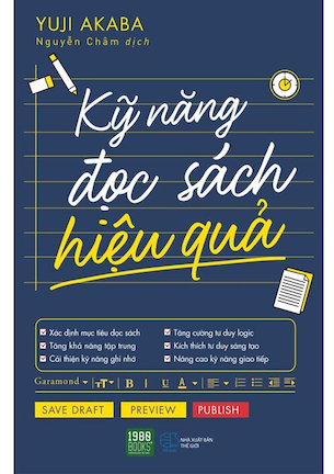 Kỹ năng đọc sách hiệu quả