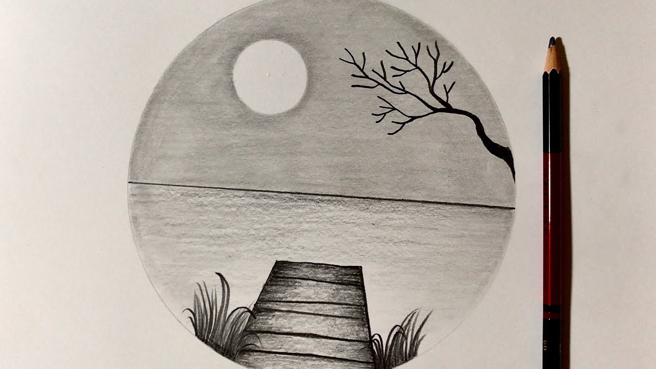 Hình Vẽ Đẹp Bằng Bút Chì: Kỹ Thuật Và Ví Dụ Tuyệt Vời Gallery 1