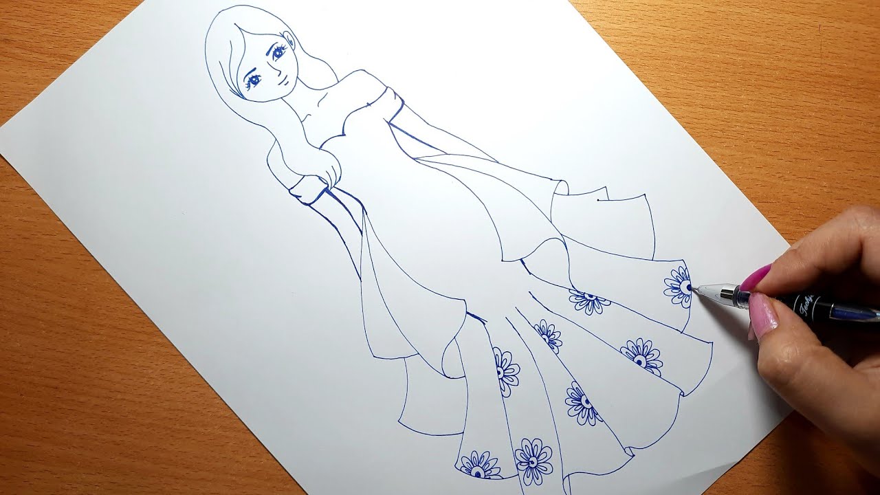 Cách Vẽ Cô Gái Gallery 2