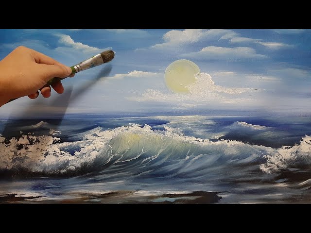 Vẽ Sóng Biển Đẹp Gallery 2