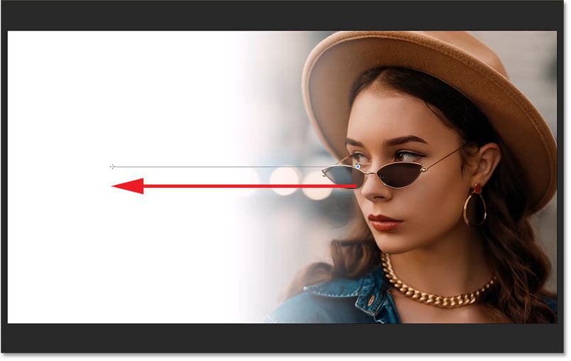 Làm mờ ảnh dần trong Photoshop