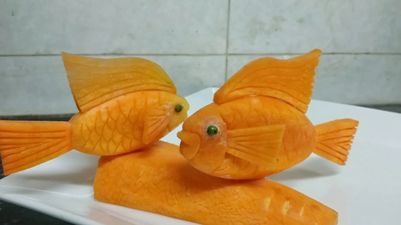 Làm Con Vật Bằng Củ Cà Rốt