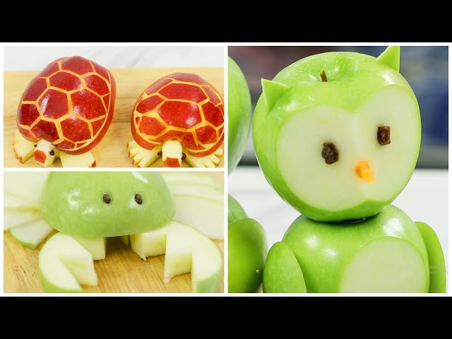 Làm Con Vật Từ Quả Táo: Hướng Dẫn Chi Tiết và Sáng Tạo