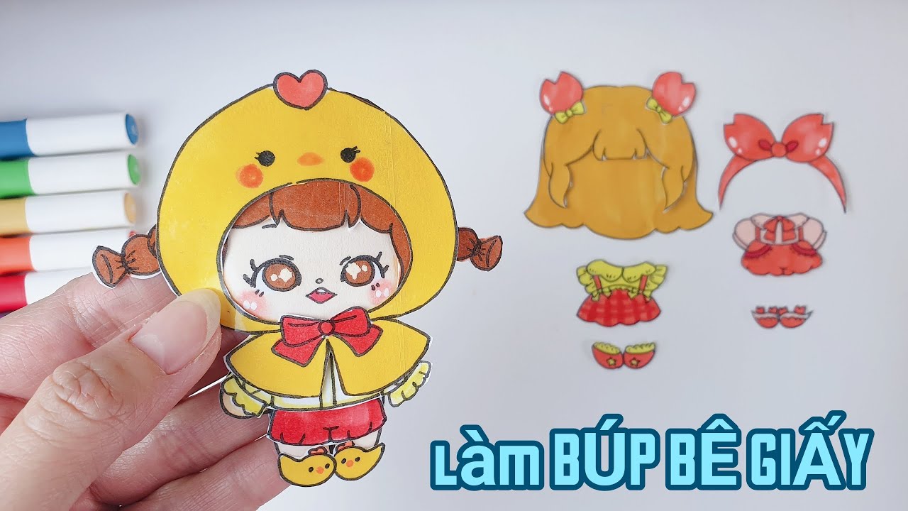 Làm Đồ Chơi Búp Bê Bằng Giấy: Hướng Dẫn Chi Tiết và Sáng Tạo
