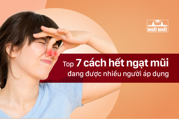 Làm gì để hết ngạt mũi?