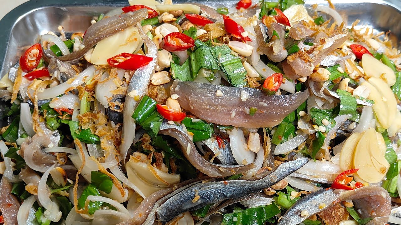 Cách Làm Gỏi Cá Trích Ngon Tuyệt