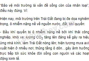 Bảo vệ môi trường cần sự chung tay của tất cả mọi người Gallery 2