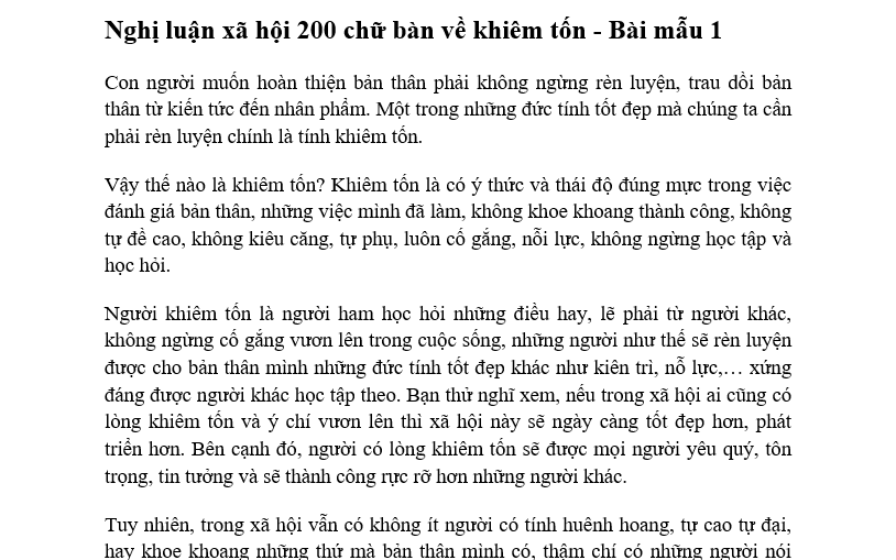 Khiêm Tốn Là Gì? Tầm Quan Trọng Của Sự Khiêm Tốn Trong Cuộc Sống Gallery 2