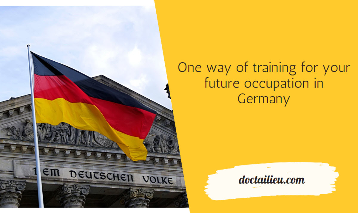 One Way of Training for Your Future Occupation in Germany Gallery 2