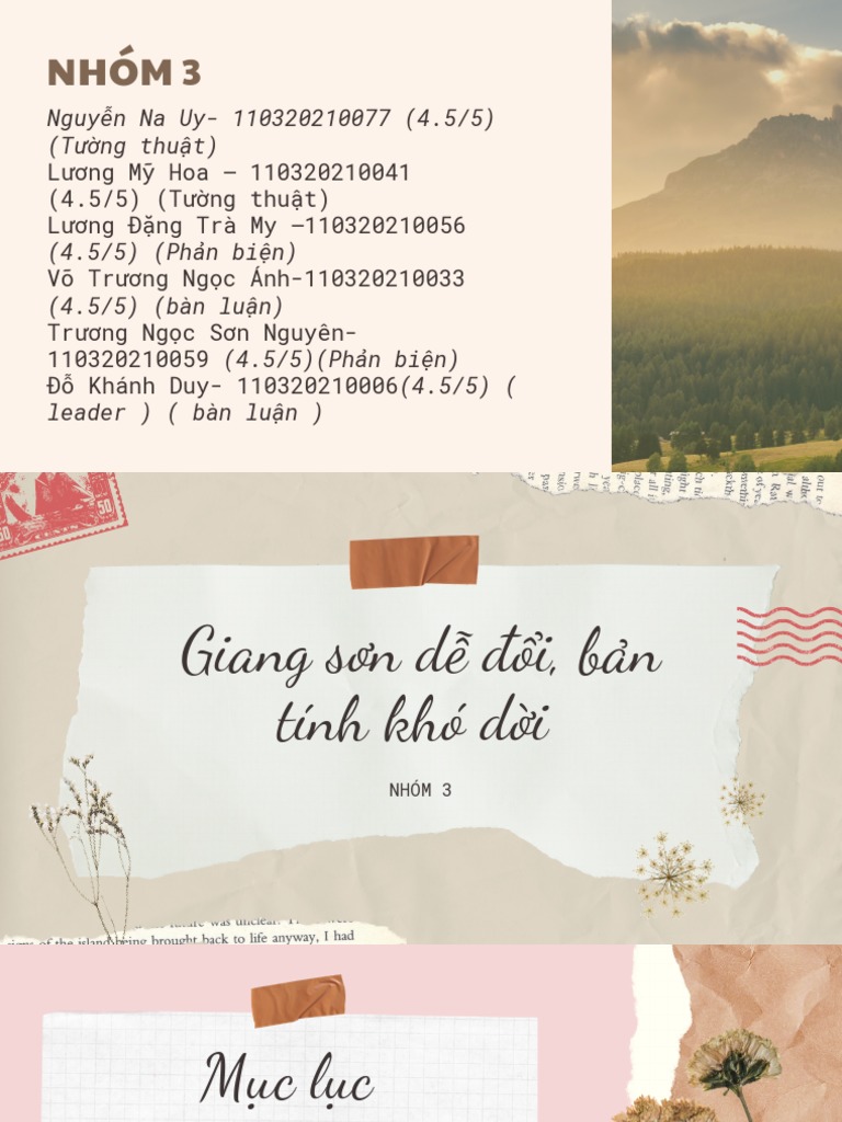 Bản Tính Khó Dời Là Gì? Gallery 2