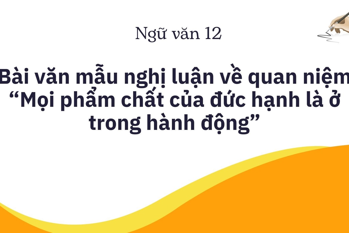 Mọi Phẩm Chất Đức Hạnh Là Ở Trong Hành Động Gallery 2