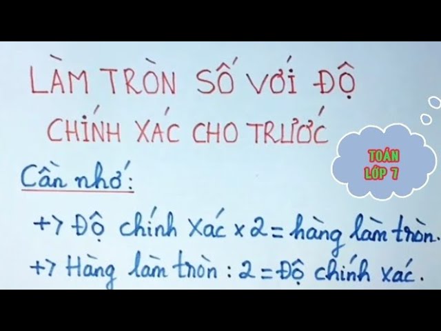 Làm tròn số với độ chính xác Gallery 2