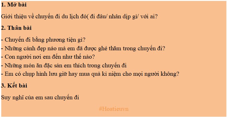 Kể về chuyến đi tham quan của em lớp 8 Gallery 2