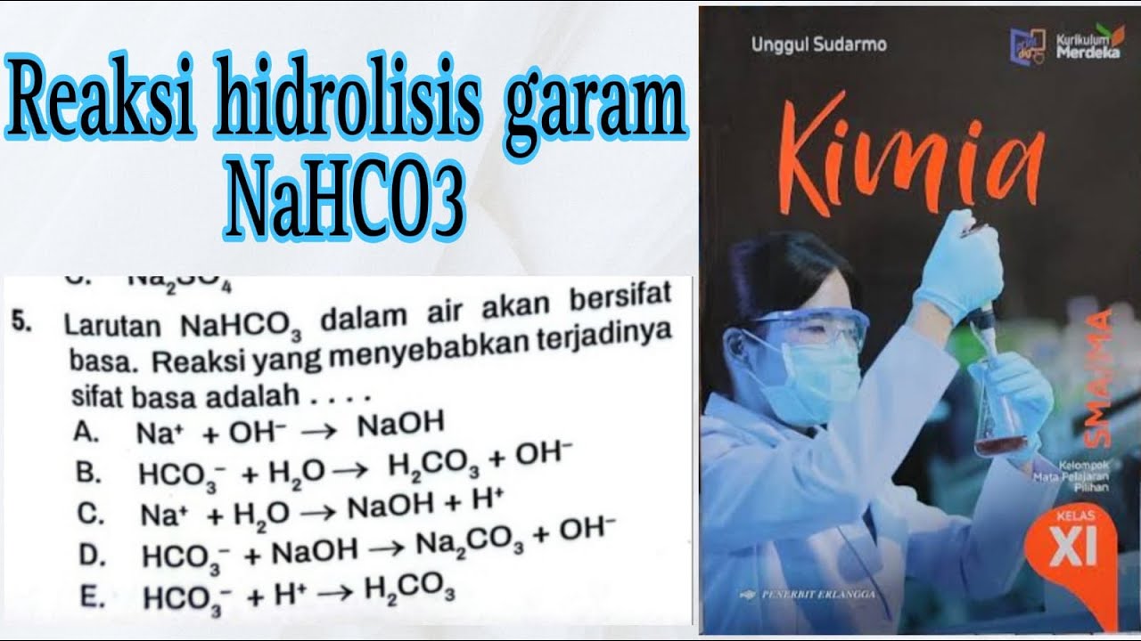 Larutan NaHCO3 dalam Air Bersifat Basa: Reaksi yang Menyebabkan Sifat Basa