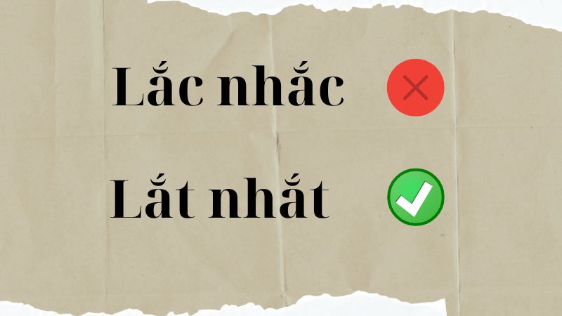 Lắt nhắt là gì?