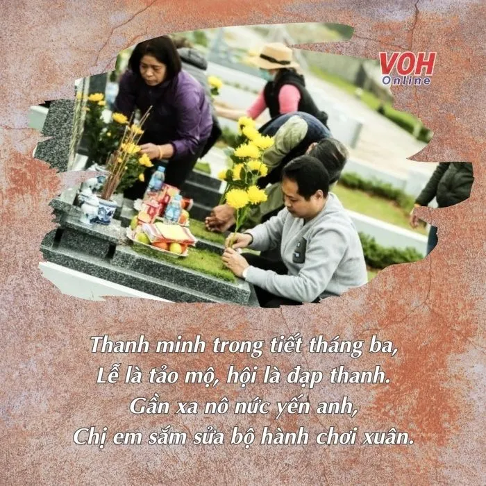 Lễ Tảo Mộ, Hội Đạp Thanh: Gần Xa Nô Nức Yến Anh Gallery 1