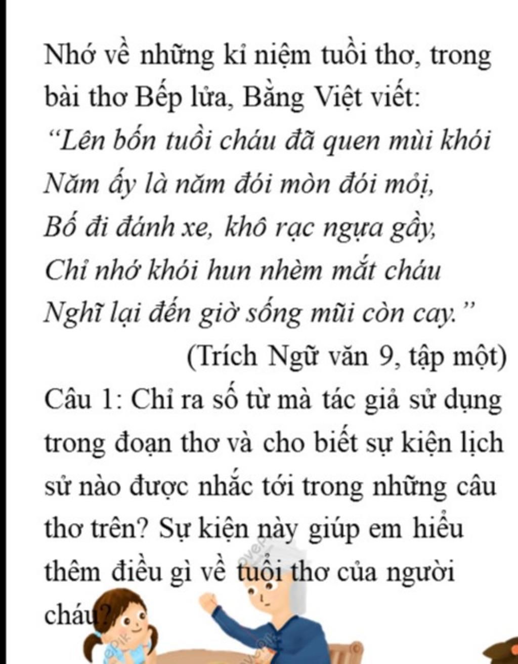 Lên 4 tuổi cháu đã quen mùi khói