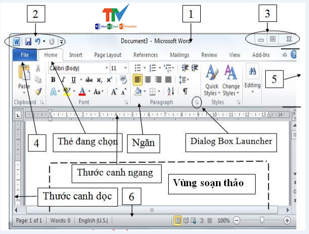 Các Lệnh Trong Phần Mềm Soạn Thảo Văn Bản Word 2010 Gallery 2
