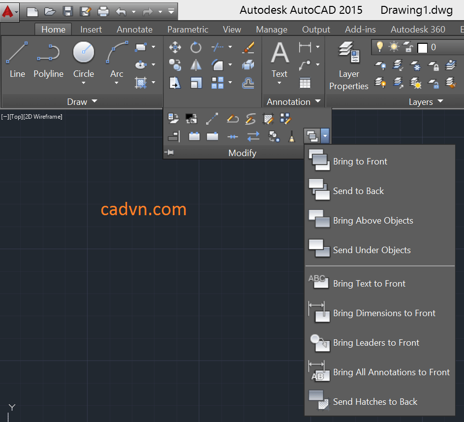 Lệnh Làm Nổi Đối Tượng Trong CAD Gallery 2