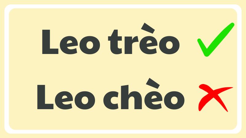 Leo trèo là gì?
