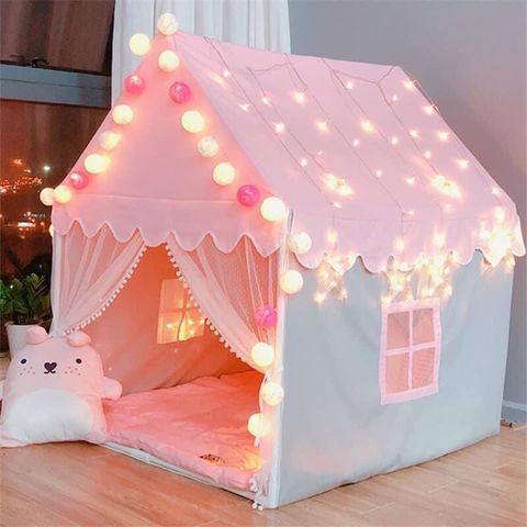 Lều Công Chúa Màu Hồng